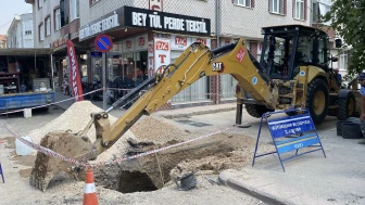 ESKİ’nin Altyapı Çalışmasında Göçük Meydana Geldi
