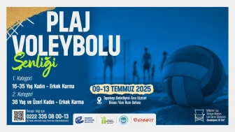 Eskişehir’de Plaj Voleybolu Şenliği Başlıyor