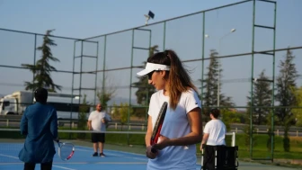 Batıkent Açık Tenis Kortlarına Yoğun İlgi