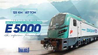 E5003 Lokomotifi İlk Seferini Gerçekleştirdi