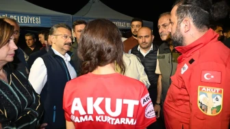 Eskişehir’de Yangın İncelemeleri: Protokol Üyeleri Ekiplerle Bir Araya Geldi