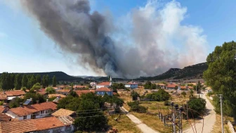 Alevlerin Sarıcaova’ya Girmesine 300 Metre Kaldı