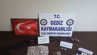 Kütahya Polisi Şok Baskın! Sentetik Ecza, Kokain, Eroin...