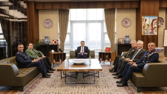MSB Heyetinden Kütahya Valisi Musa Işın’a Nezaket Ziyareti