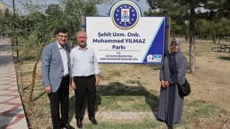 Şehit Muhammed Yılmaz'ın Anısı, Parkta Yaşatılacak