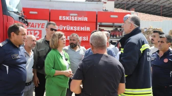 Ünlüce, EMKO’da Çıkan Yangın Sonrası Geçmiş Olsun Ziyareti Gerçekleştirdi