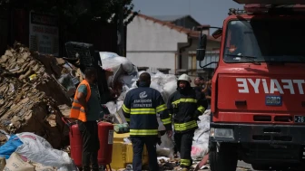 EMKO Sanayi Sitesi’nde Çıkan Yangın Büyümeden Kontrol Altına Alındı