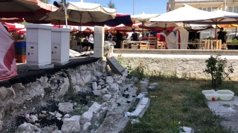 Yıkılan Bahçe Duvarı Mahallede Gerginliğe Neden Oldu
