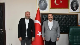 Oyuncu Çetin Altay’dan İnönü Belediye Başkanı Hamamcı’ya ziyaret