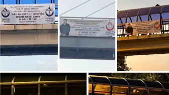 ESKİŞEHİR BU SABAHA “APO İTTİR” PANKARTLARIYLA UYANDI