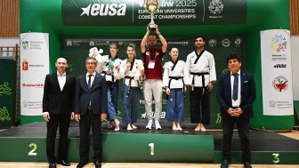 Anadolu Üniversitesi Taekwondo Takımı Avrupa’da Şampiyonluk Kazandı