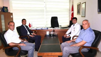 Dinar Kaymakamı Uğuz’dan hastane ziyareti