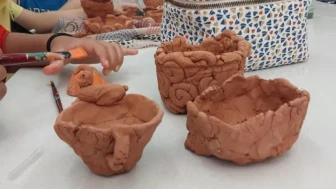 Anadolu Üniversitesi çocuklara seramikle hayal güçlerini keşfetme fırsatı sundu
