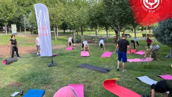 Eskişehir’de vatandaşlar güne sporla başlıyor