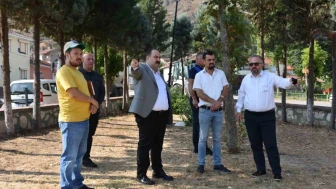 İnönü Belediyesi’nden Park Atağı: Üçgen Park Yenileniyor
