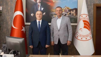 Ahmet Sivri, İl Tarım ve Orman Müdürü Yüksel Çil'i Ziyaret Etti