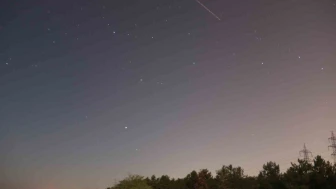 Eskişehir’de Perseid Meteor Yağmuru Büyüledi