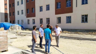 Eskişehir’de Yapımı Süren Kız Öğrenci Yurdunda Saha İncelemesi