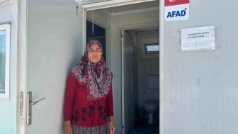 Yangın Mağdurları İçin Konteyner Kentler Kuruldu