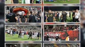 ​3. Lig'de Gergin Maç: Çoruhlu Spor-Eskişehirspor Karşılaşmasında Saha Olayları Çıktı