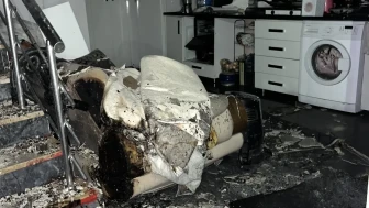 38 Yaşındaki Kadın Apartmanı Ateşe Vermeye Kalkıştı