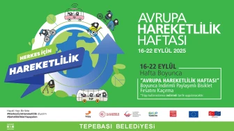 Tepebaşı’nda Avrupa Hareketlilik Haftası Başlıyor: Paylaşımlı Bisikletler Hafta Boyunca İndirimli Olacak
