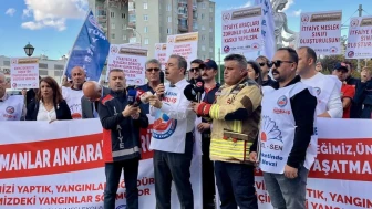 Birleşik Kamu-İş: “İtfaiyeci Canını Veriyor Ama Şehit Sayılmıyor”