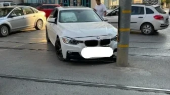 Eskişehir’de Trafik Kazası Tramvay Seferlerini Aksattı