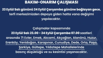 Dikkat Susuz Kalmayın Eskişehir'in O Mahallelerinde Sular Kesilecek