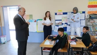 Emirdağ İlçe Milli Eğitim Müdürü, köy okullarını ziyaret etti