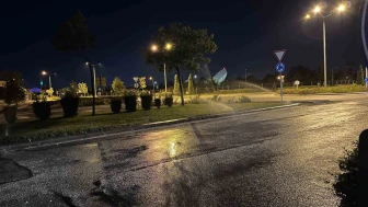 Sulama Sisteminden Taşan Su Tehlikeye Yol Açıyor