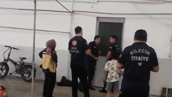 Bilecik’te Çöken Çatı Çocukları Depoda Mahsur Bıraktı