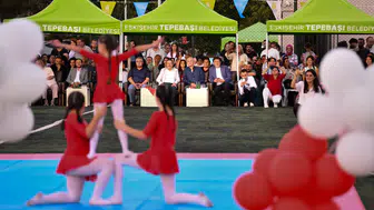 Tepebaşı’nda Zafer Bayramı coşkusu sporla buluştu