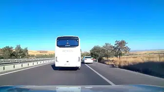Bozüyük-Eskişehir Yolunda Tehlikeli Makas Kamerada