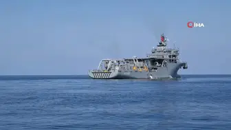 TCG alemdar, filo jet enkazında arama yapıyor