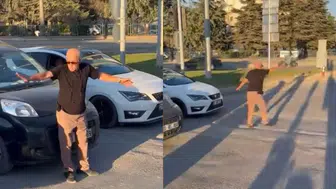 Eskişehir’de Trafik Yoğunluğuna Vatandaş Müdahalesi
