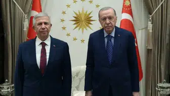 Cumhurbaşkanı Erdoğan, Mansur Yavaş’ı kabul etti