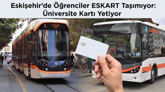 Eskişehir’de Öğrenciler ESKART Taşımıyor: Üniversite Kartı Yetiyor