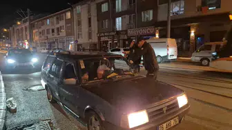 Eskişehir’de gece denetiminde 10 araca 74 bin TL ceza