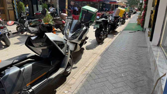 Eskişehir’de Yasak Sokak Motosikletlerle Doldu
