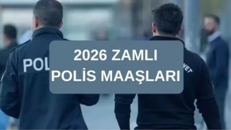 2026 TÜİK Aralık enflasyonuna göre zamlı başkomiser, polis memuru ve polis emeklisi maaş listesi:2026 Ocak polis maaşı ne kadar oldu?