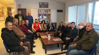 Ataç, DİSK Emekli-Sen Eskişehir Şubesi'ni Ziyaret Etti