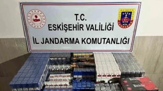 Eskişehir’de Jandarmadan Kaçak Sigara Operasyonu