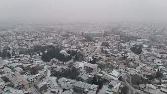 Eskişehir’de Kar Büyüsü, Odunpazarı Kartpostallık Görüntülerle Kaplandı