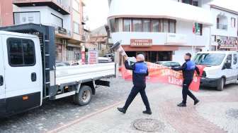 Sivrihisar’da Kaldırım İşgallerine Zabıta Müdahalesi