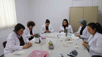 Lületaşı Kadın Eliyle Sanata Dönüşüyor