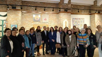 Eskişehir’de ‘Kırkyama Sergisi' Sanatseverlerle Buluştu