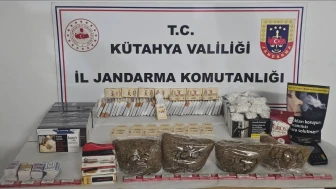 Kütahya’da Jandarmadan Kaçak Tütün Operasyonu