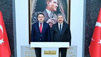 Kütahya Valisi Musa Işın’dan Eskişehir Valisi Yılmaz’a Ziyaret