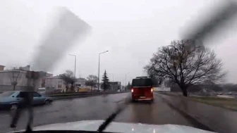 Eskişehir Çevre Yolu Göle Döndü: Sürücüler Zor Anlar Yaşadı